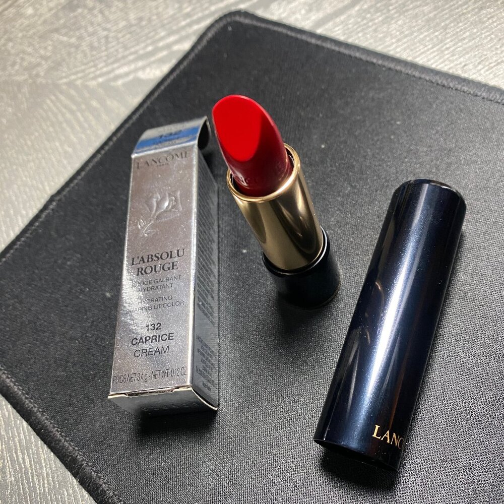 L'Absolu Rouge Cream Lipstick in Carprice 132